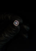 1 Carat Moissanite Halo Cut 925 Sterling Silver Earrings