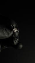 1 Carat Moissanite Heart Cut 925 Sterling Silver Earrings